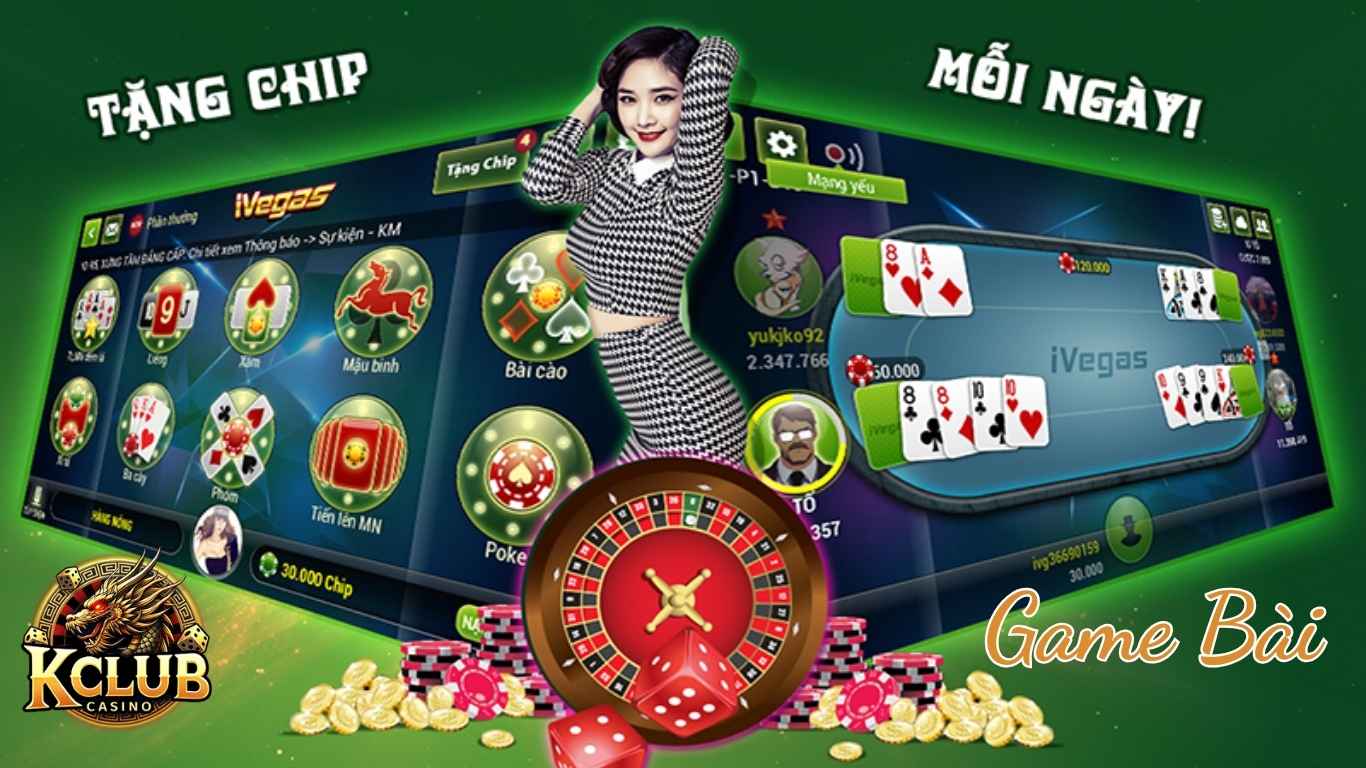 Tổng hợp các trò chơi phổ biến tại sảnh game bài Kclub 
