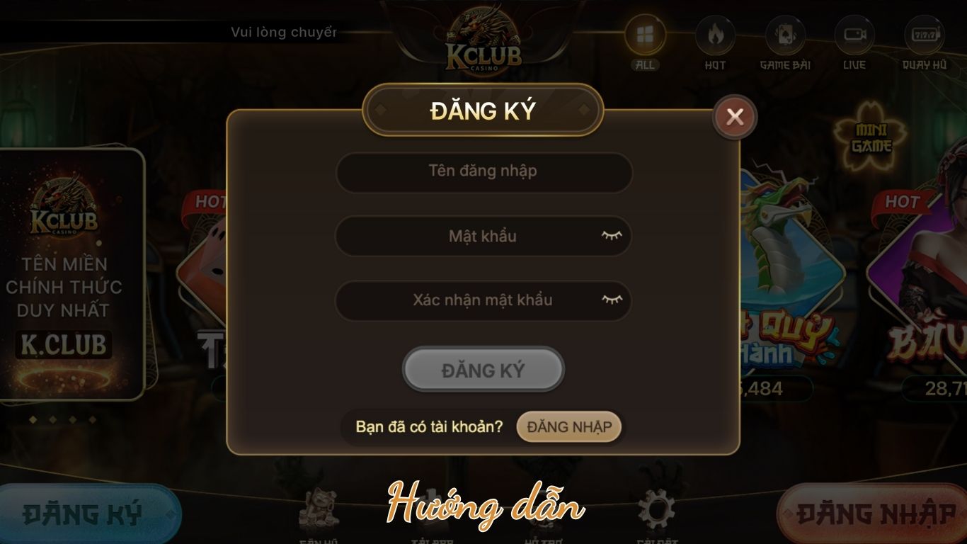 Hướng dẫn đăng ký Kclub chi tiết cho tân thủ Hướng dẫn đăng ký Kclub chi tiết cho tân thủ