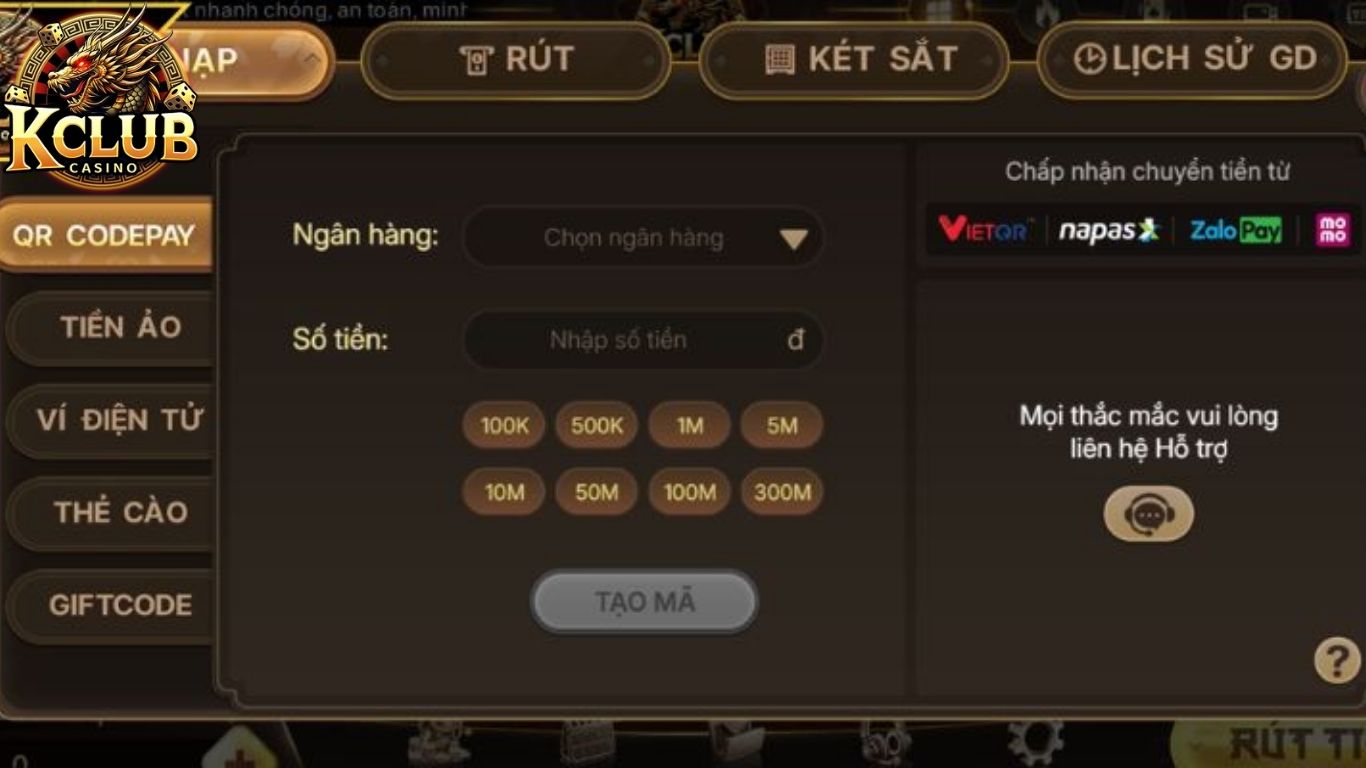 Hướng Dẫn Nạp Tiền Kclub Nhanh Chóng, An Toàn Cho Tân Thủ Hướng Dẫn Nạp Tiền Kclub Nhanh Chóng, An Toàn Cho Tân Thủ
